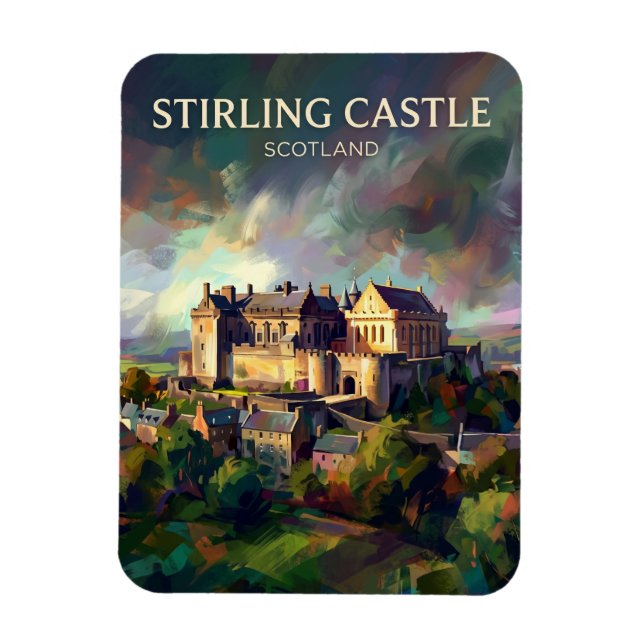 Imán Castillo de Stirling Escocia (Vertical)