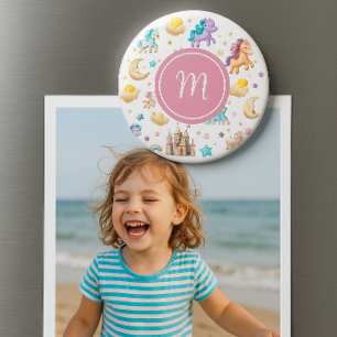 Imán Castillo de Unicornios y cuento de hadas - Fantasí