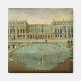 Imán Castillo francés de Versalles del lado del jardí