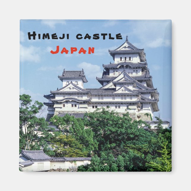 Imán Castillo Himeji - Japón (Frente)