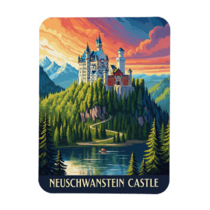 Imán Castillo Neuschwanstein Viaje Alemania