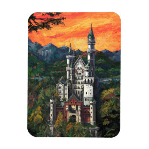 Imán Castillo Schloss Neuschwanstein