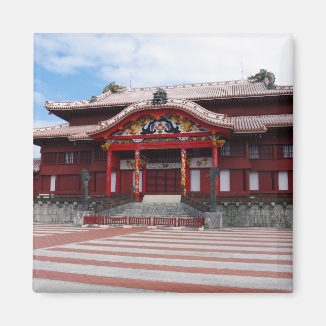 Imán Castillo Shuri en Okinawa, Japón (Frente)