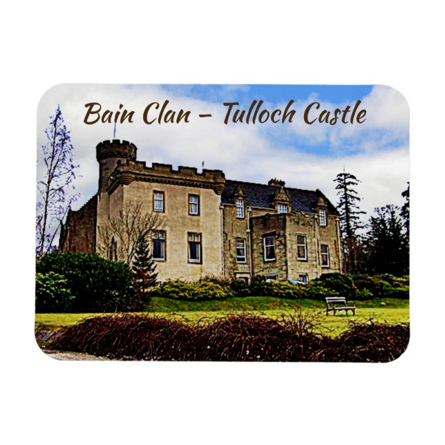 Imán Castillo Tulloch de Scottish Bain Clan (Horizontal)