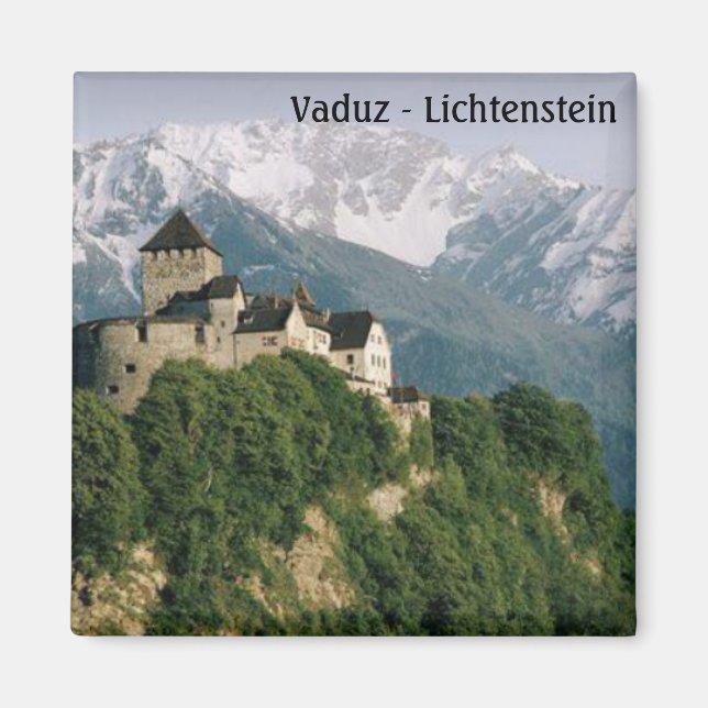 Imán Castillo Vaduz - Lichtenstein (Frente)