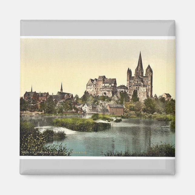 Imán Castillo y catedral, Limburg (es decir, Limburg y  (Frente)