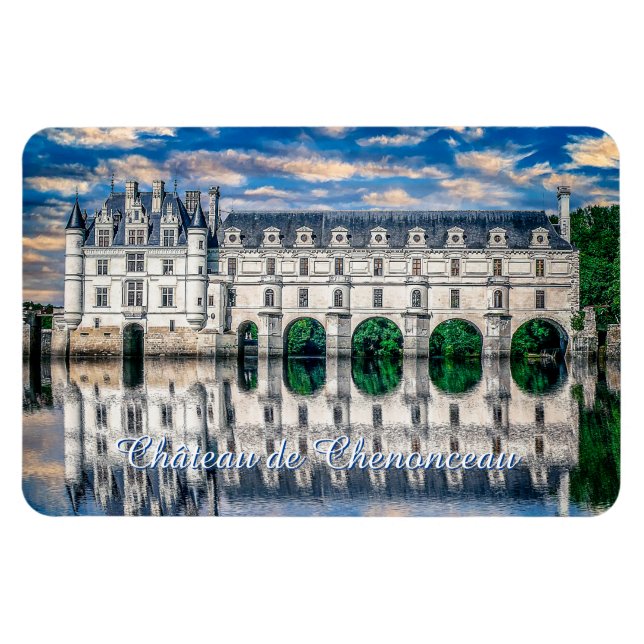 Imán Castle (chateau) de Chenonceau. France. (Horizontal)