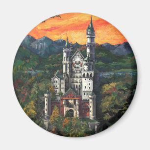 Imán Castle Schloss Neuschwanstein