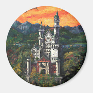 Imán Castle Schloss Neuschwanstein