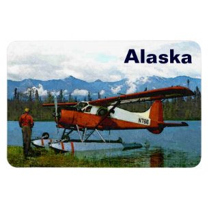 Imán Castor Floatplane de Havilland