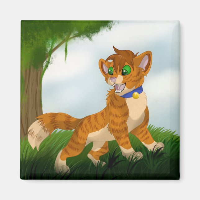 IMÁN CAT EN JUEGO (Frente)