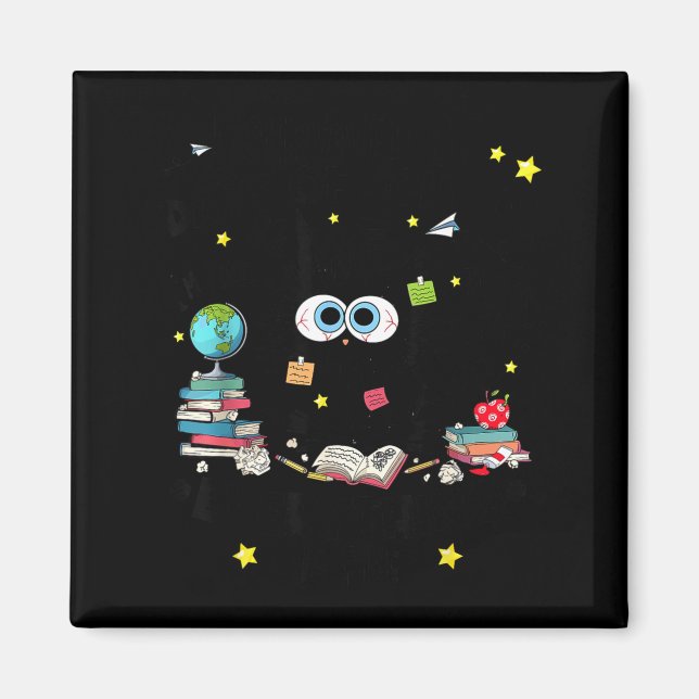 Imán Cat I Survived 67 Days Of School Teachers Students (Frente)