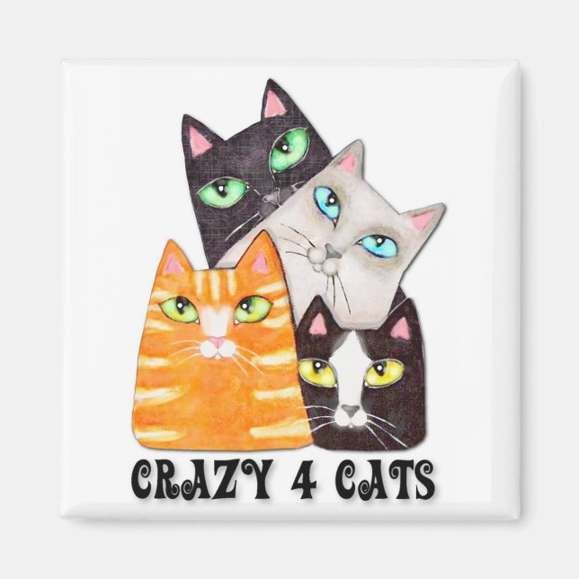 Imán Cat Lover Fridge Magnet (Frente)