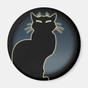 Imán Cat Lover Magnet Cat Art Fridge Magnet Personaliza