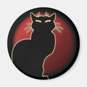 Imán Cat Lover Magnet Cat Art Fridge Magnet Personaliza