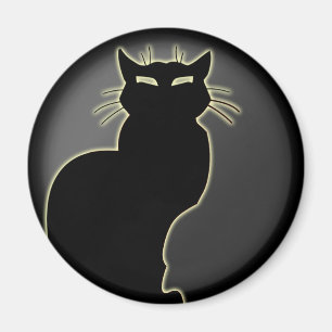 Imán Cat Lover Magnet Cat Art Fridge Magnet Personaliza