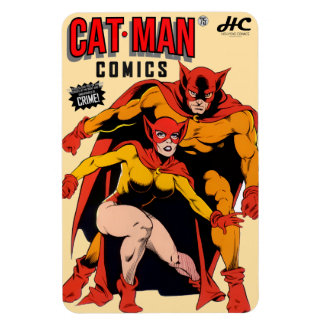 Imán CAT-MAN Comics Retro Magnet