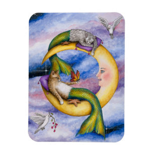 Imán Cat Mermaid 29
