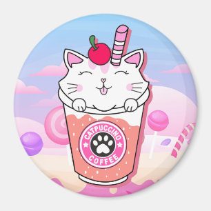 Imán Cat Puccino Magnet