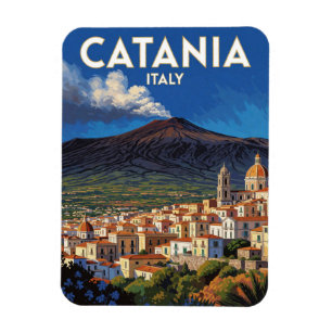 Imán Catania Italia Monte Etna Escena de Viaje 🌋