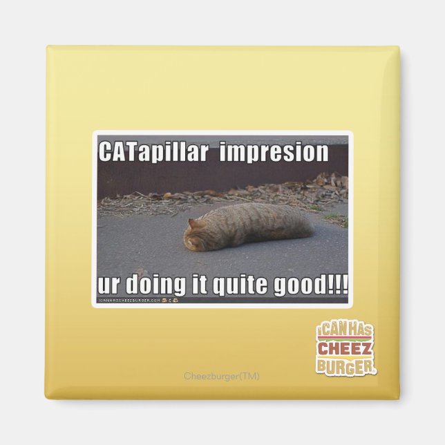 Imán CATapillar (Frente)