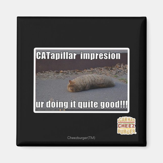 Imán CATapillar (Frente)