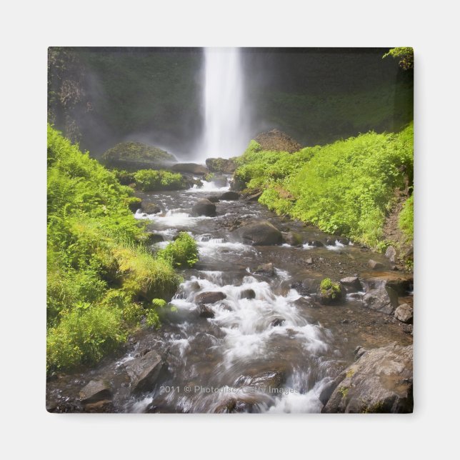 Imán Catarata borrosa y río (Frente)