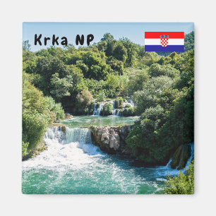Imán Catarata en el Parque Nacional Krka - Dalmacia, Cr
