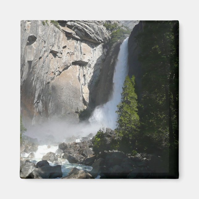 Imán Cataratas bajas yosemitas del Parque Nacional Yose (Frente)
