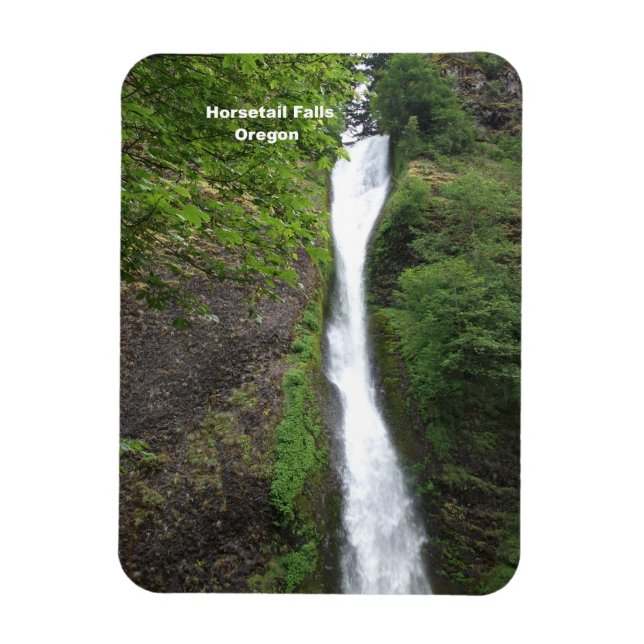Imán Cataratas de cola de caballo, Oregón (Vertical)