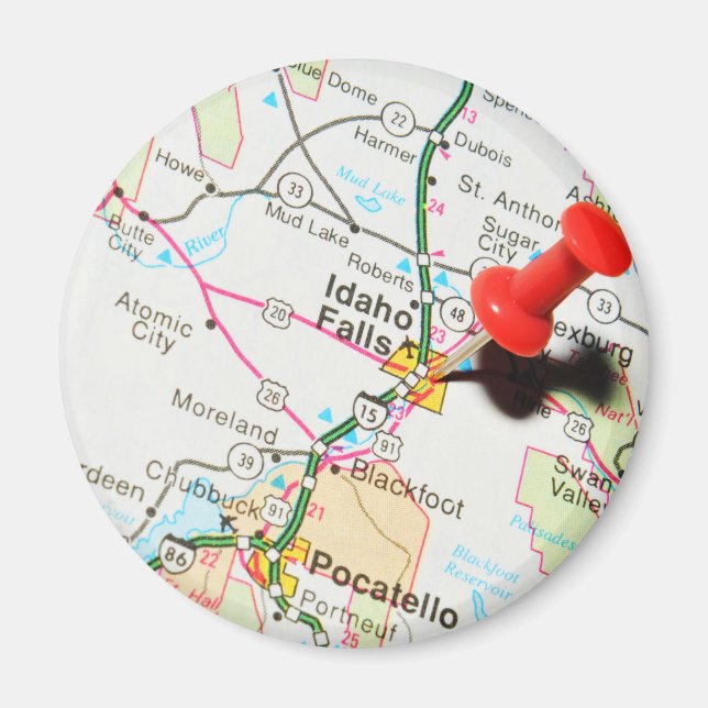 Imán Cataratas de Idaho (Frente)