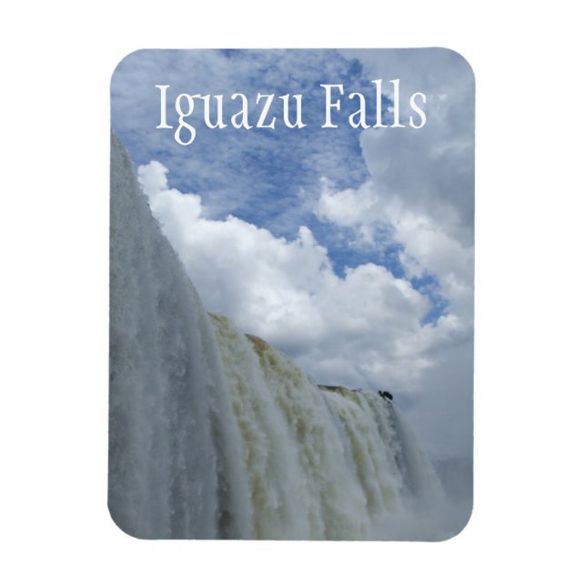 Imán Cataratas de Iguazu, río Iguazú, Argentina, Brasil (Vertical)