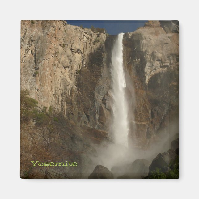 Imán Cataratas de velo nupcial, Yosemite (Frente)