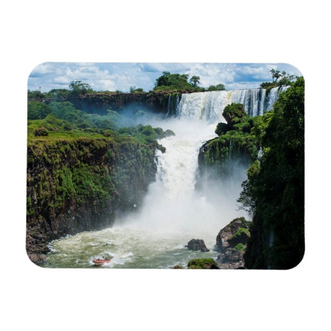 Imán Cataratas del Iguazú rodeadas de selva (Horizontal)