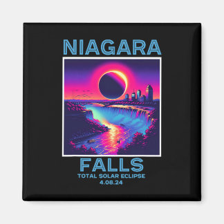 Imán Cataratas del Niágara eclipse solar total 2024 80 