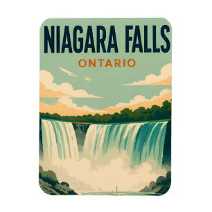 Imán 💦 Cataratas del Niágara Estilo Modern Landmark 💦