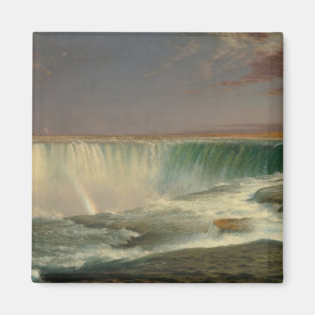 Imán Cataratas del Niágara por Frederic Edwin Church (Frente)