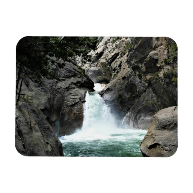 Imán Cataratas del río Roaring, Cañón del Rey, CA (Horizontal)
