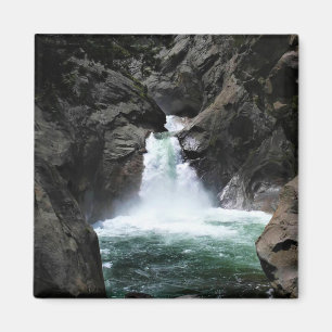 Imán Cataratas del río Roaring, Cañón del Rey, CA