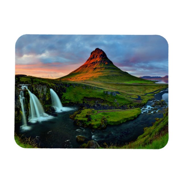 Imán Cataratas | Kirkjufall, Islandia (Horizontal)