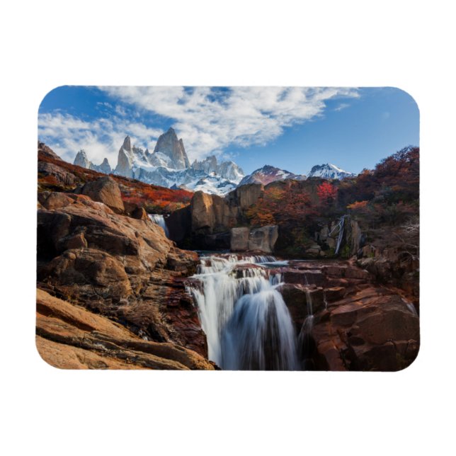 Imán Cataratas | Montaña Fitz Roy, Argentina (Horizontal)