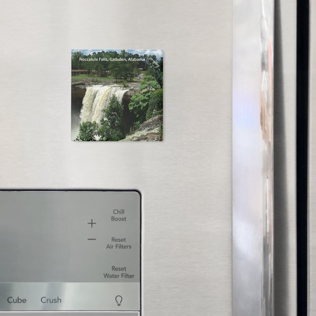 Imán Cataratas Noccalula, Gadsden, Alabama (In situ (nevera))