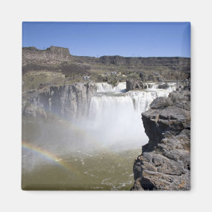 Imán Cataratas Shoshone en el río Snake en Twin Falls,