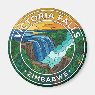 Imán Cataratas Victoria Zimbabue