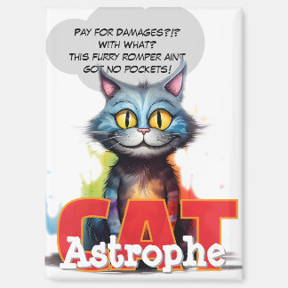 Imán CatAstrophe | No Pockets Chaos Posse Magnet