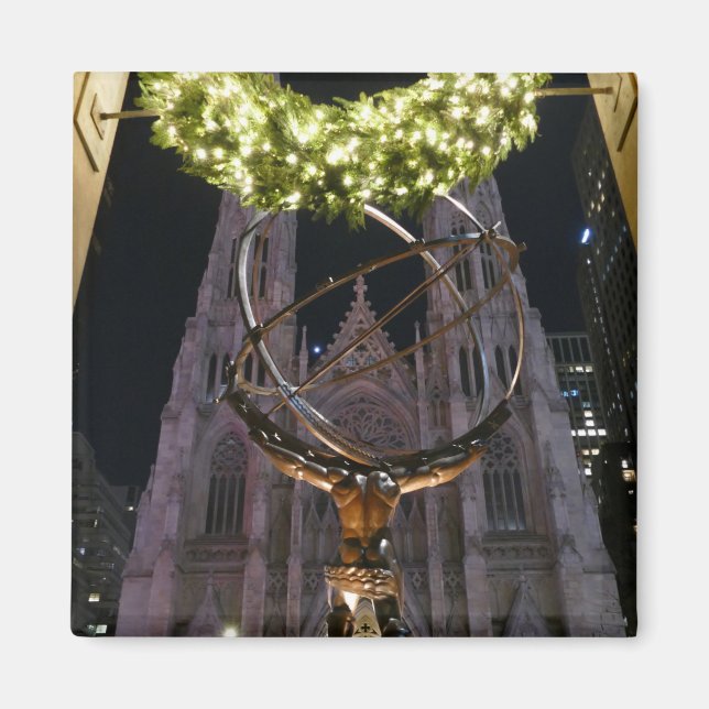 Imán Catedral de Atlas y San Patricio - (Frente)