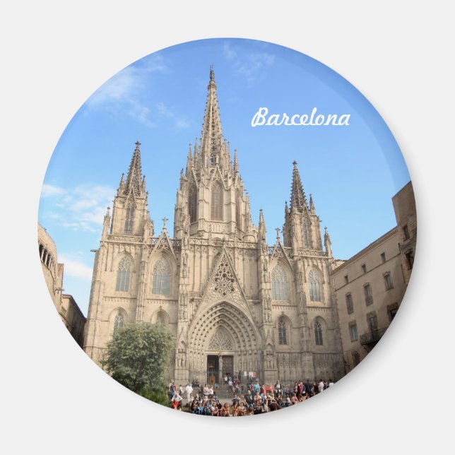 Imán Catedral de Barcelona (Frente)