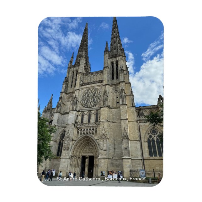Imán Catedral de Burdeos, (Saint-André de Bordeaux) sob (Vertical)