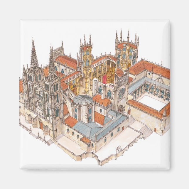 Imán Catedral de Burgos. España (Frente)