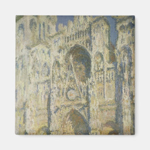 Imán Catedral de Claude Monet el Ruán en luz del sol